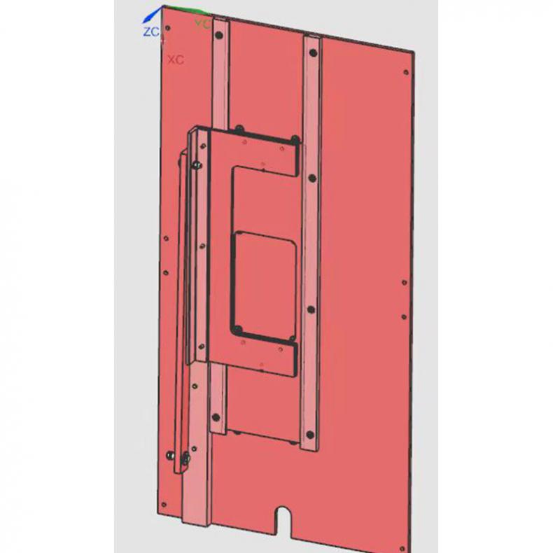 大全赛雪龙 与大全赛雪龙小车配套 直流小车活门及配套连杆 600mm宽 （单位：个）  