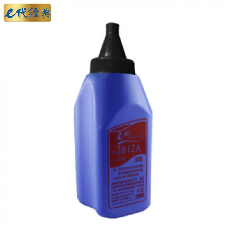 e代经典 e-Q2612A 碳粉 2000页 （单位：瓶） 适用惠普hp 12A 2612A 黑色