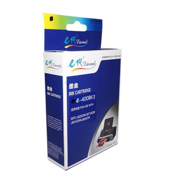 e代经典 e-LC400BK 墨盒 500页 （单位：盒） 适用MFC-J430W/J825DW 黑色