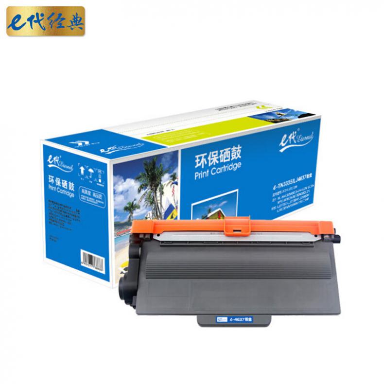 e代经典 TN3335 粉盒 3000页 （单位：支） 适用兄弟DR3350鼓架 HL5440D 黑色