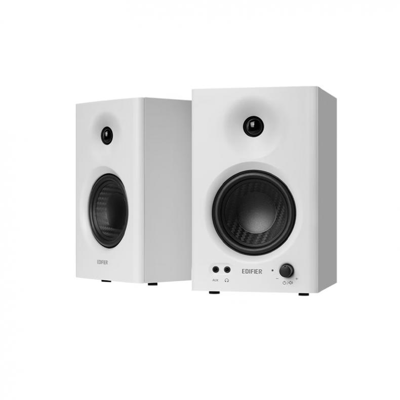 漫步者（EDIFIER） MR4 高保真有源监听2.0音箱 140*228*197.5mm （单位：套）  白色