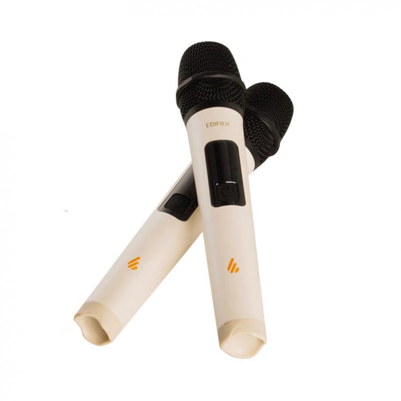 漫步者（EDIFIER） IU32 无线便携麦克风 2个/套 （单位：套）  云岩白
