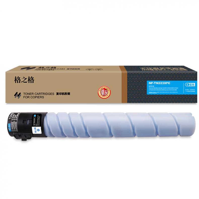 格之格（G&G） NF-TN223XFC 精品墨粉盒 23000页 （单位：个） 适用Konica Minolta bizhub C226/C256/C266/C7222 蓝色