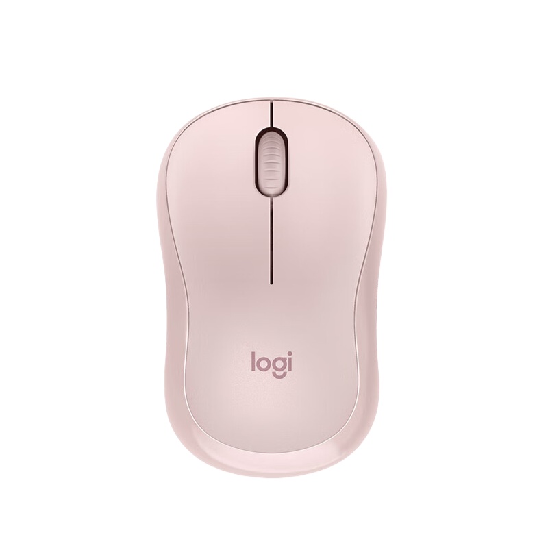 罗技（Logitech） M221 无线静音鼠标 无线2.4G （单位：个）  茱萸粉