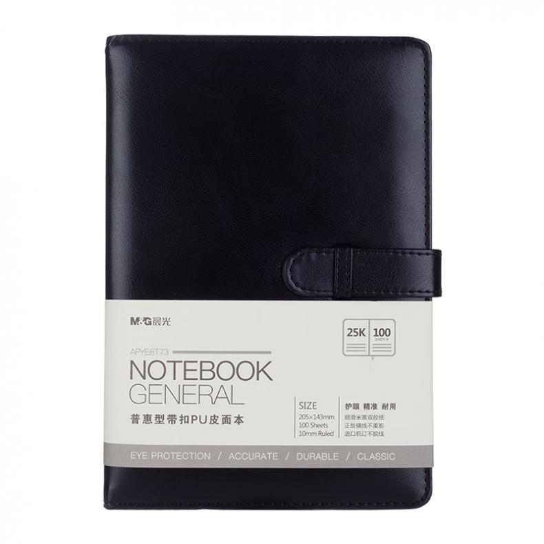 晨光（M&G） APYE8T73 记事本 A5/25K （单位：本）  黑色