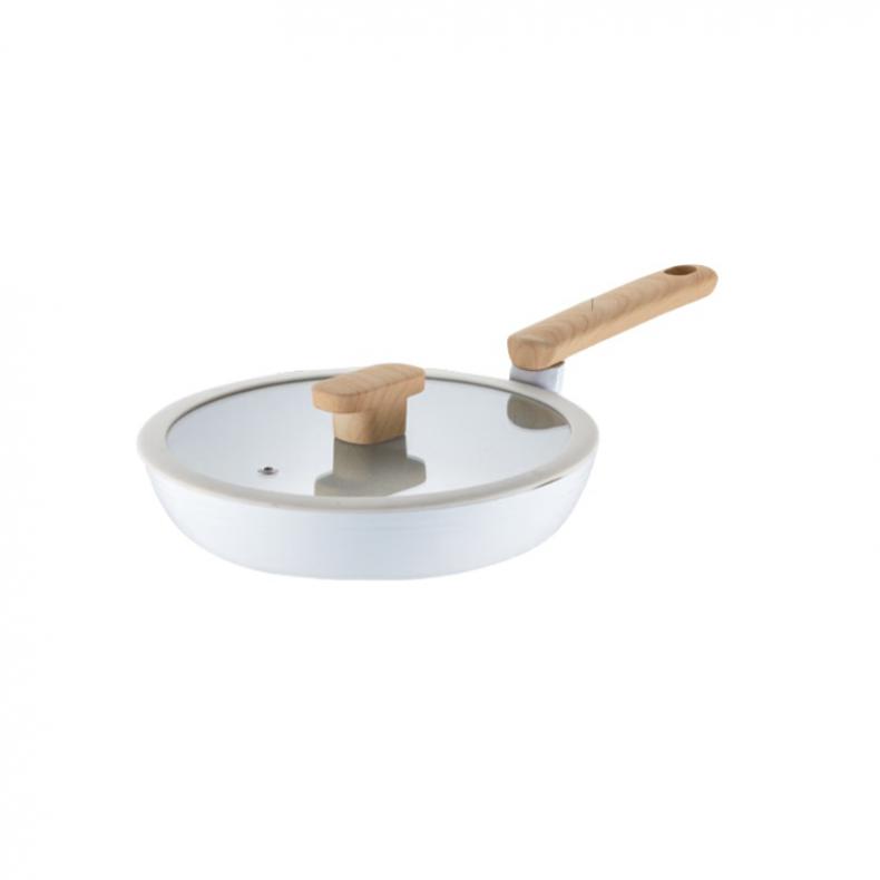 炊大皇（COOKER KING） NT24JG 奶糖系列煎锅 24cm （单位：个）  