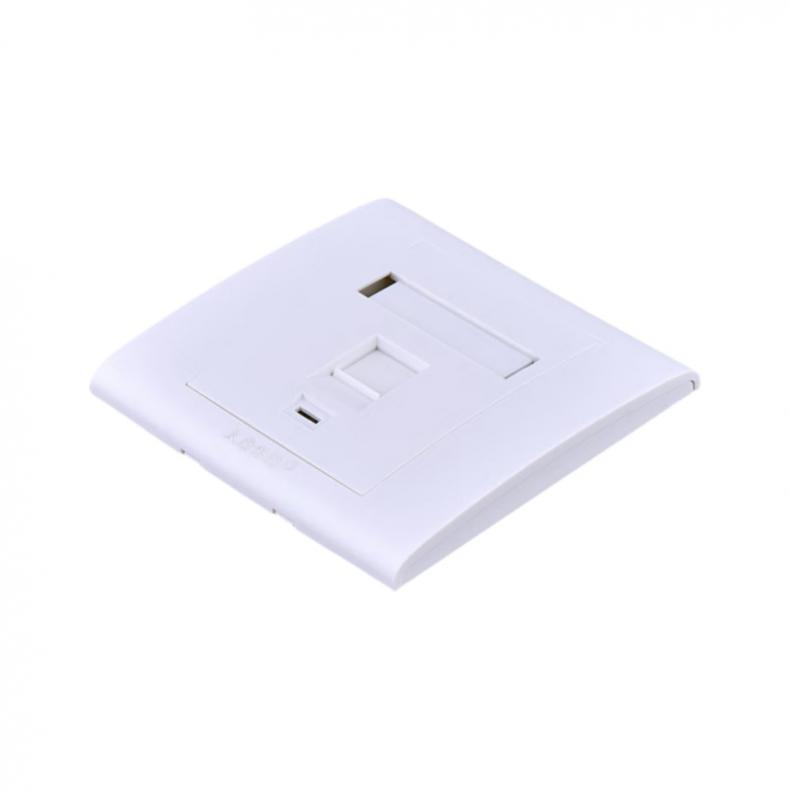 大唐保镖 DT2801-1 网络模块 单口面板 86*86mm （单位：个）  白色