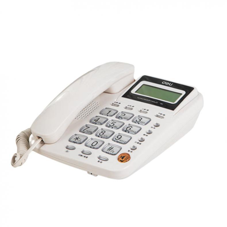 得力（deli） 781 电话机 免电池 （单位：台）  颜色随机