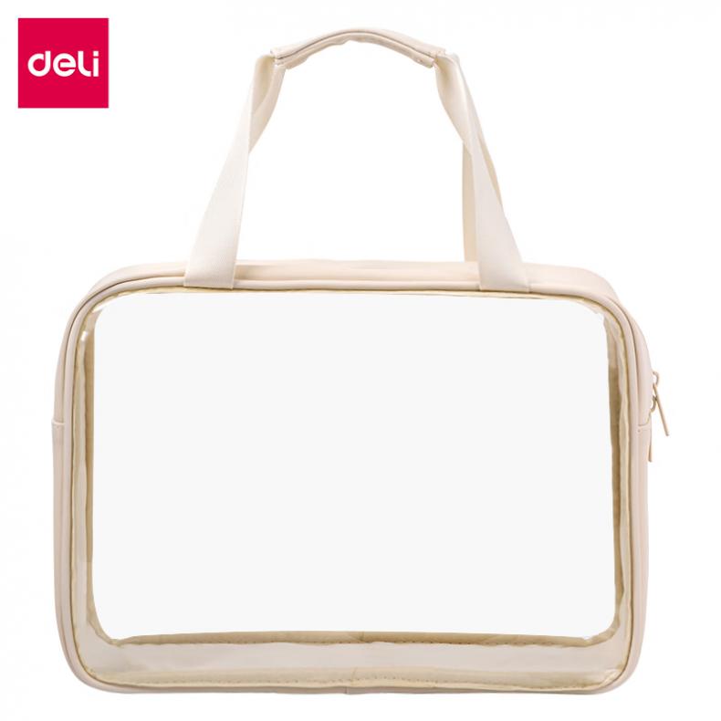 得力（deli） 64872 大号收纳袋 290*210*110mm （单位：个）  白色