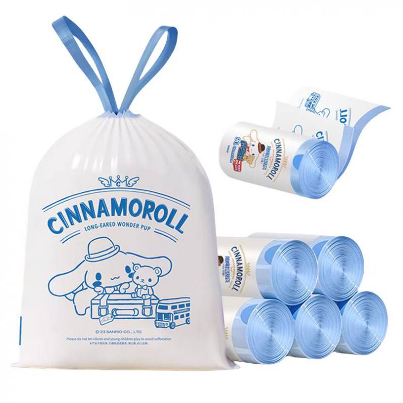 宜洁（yekee） KT-8103 免撕拉绳垃圾袋 大卷 45cm*50cm 90只/卷 （单位：卷）  