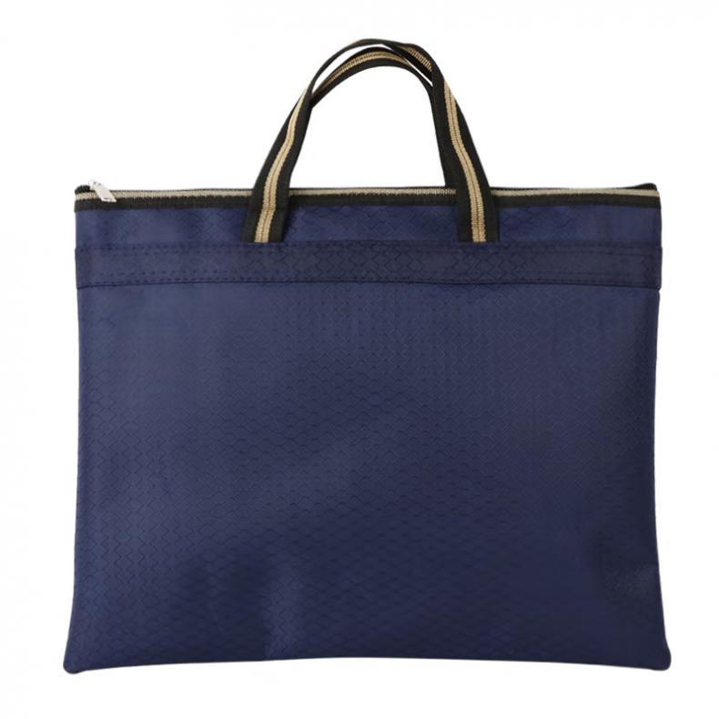 优必利 1232 A4帆布袋 37*29.2cm （单位：个）  蓝色