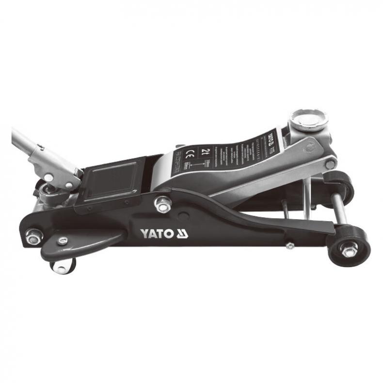 易尔拓（YATO） YT-1720 卧式液压千斤顶 2T （单位：个）  