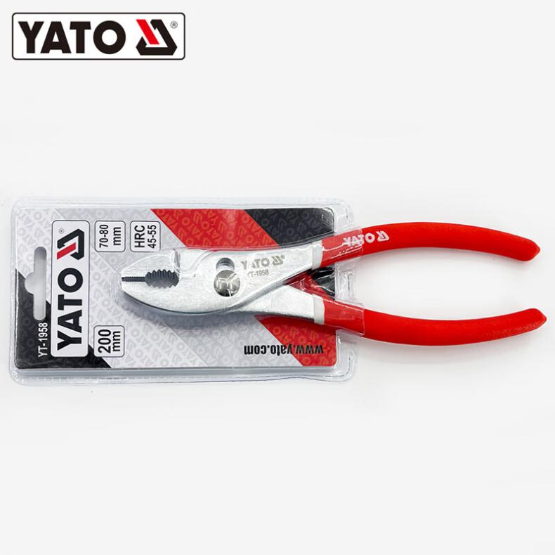 易尔拓（YATO） YT-1958 鲤鱼钳 200mm （单位：把）  