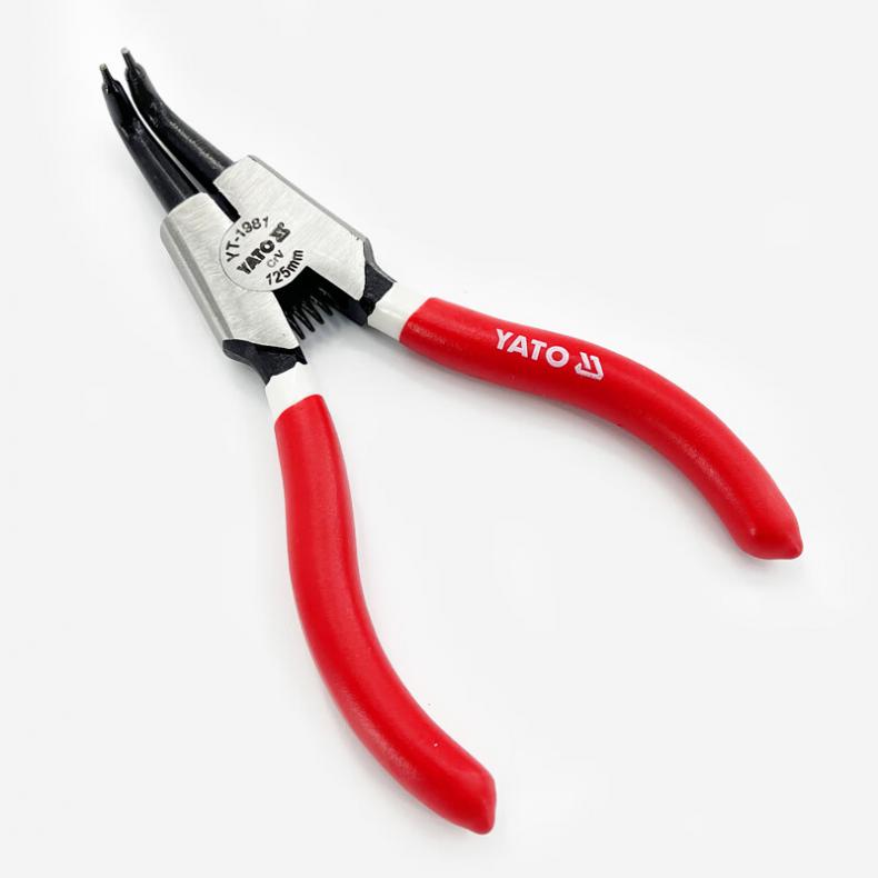 易尔拓（YATO） YT-1981 直嘴轴用挡圈钳 5英寸 125mm （单位：把）  