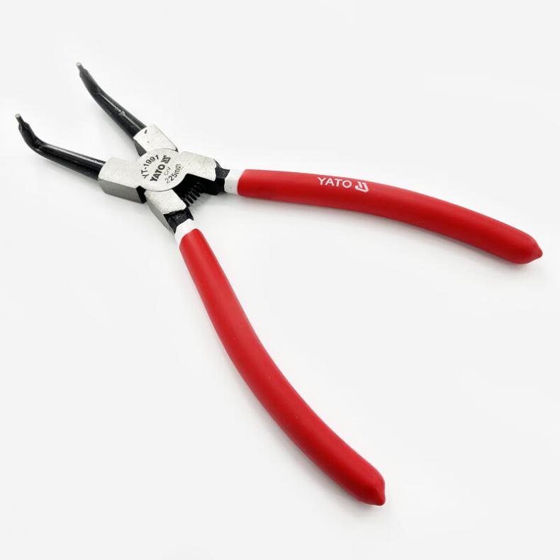 易尔拓（YATO） YT-1991 弯嘴孔用挡圈钳 9英寸 225mm （单位：把）  