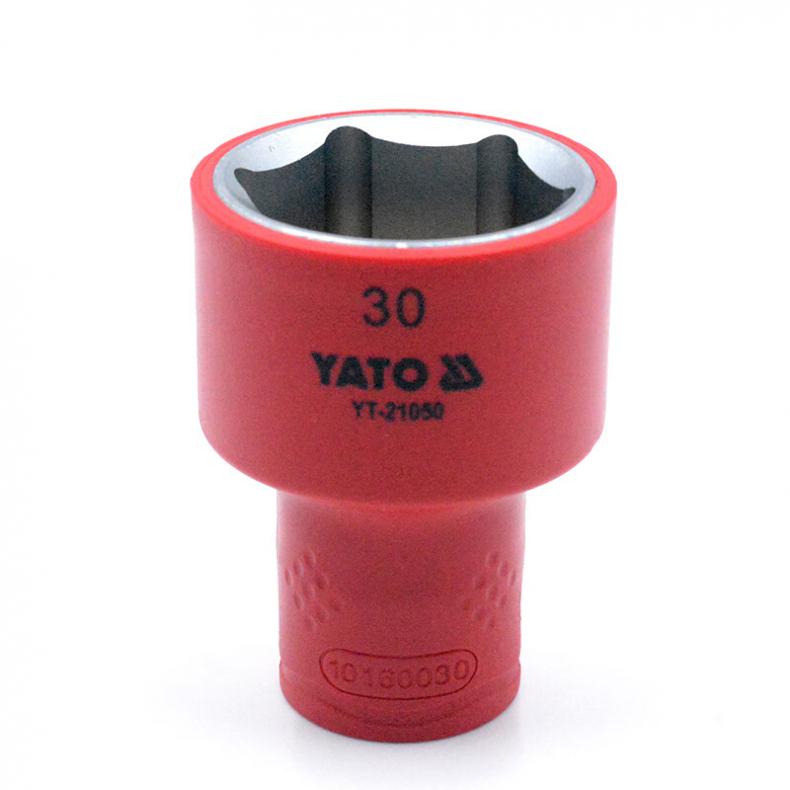易尔拓（YATO） YT-21050 1/2英寸绝缘六角套筒 30mm （单位：个）  