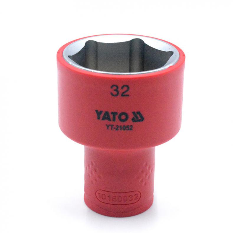 易尔拓（YATO） YT-21052 1/2英寸绝缘六角套筒 32mm （单位：个）  