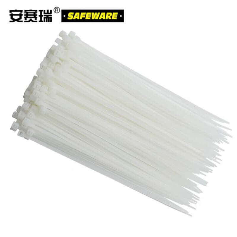 安赛瑞 39831 尼龙扎带 3.4*300mm 250根/包 （单位：包） 白色