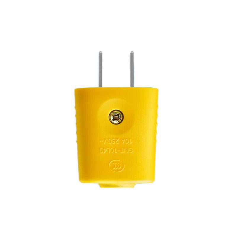 公牛（BULL） GNT-10L4S 单相二极插头 10A （单位：个）  黄色