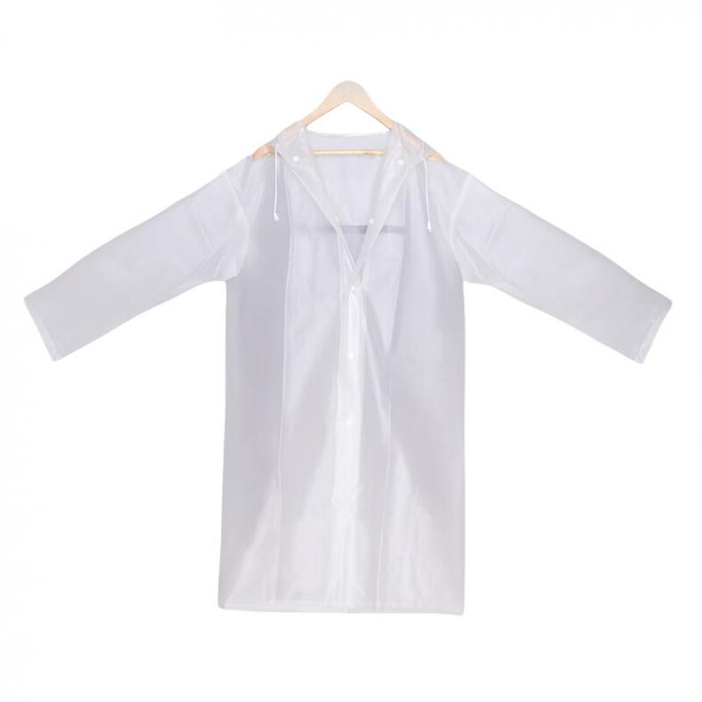洁艺匠 YTB02 EVA长款雨衣 均码 （单位：件）  白色