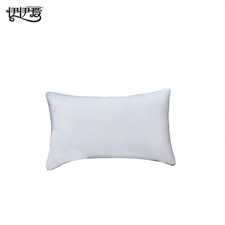 伊伊爱 YDJD0230376 全棉防羽布纯白枕芯 50*80cm （单位：件）  白色