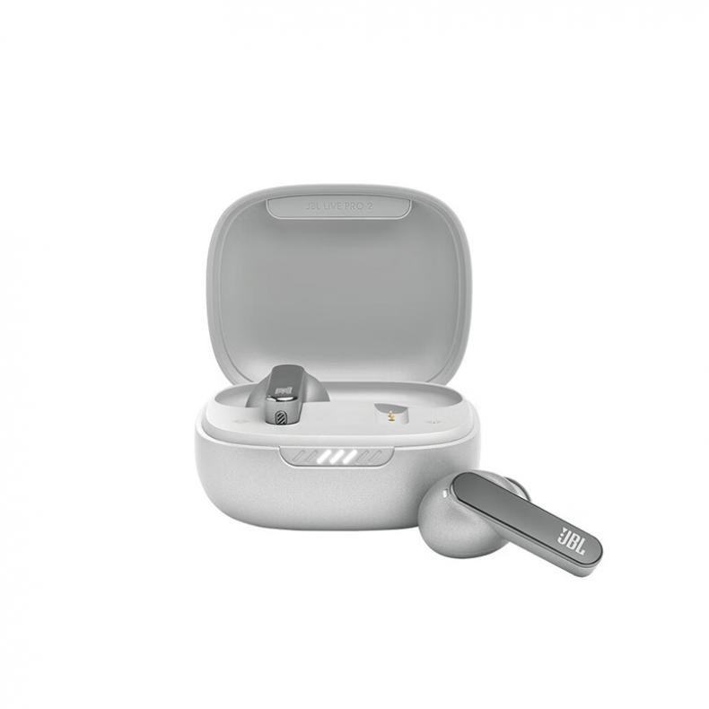 JBL LIVE PRO2 蓝牙耳机 4.7g/只 （单位：副）  银色