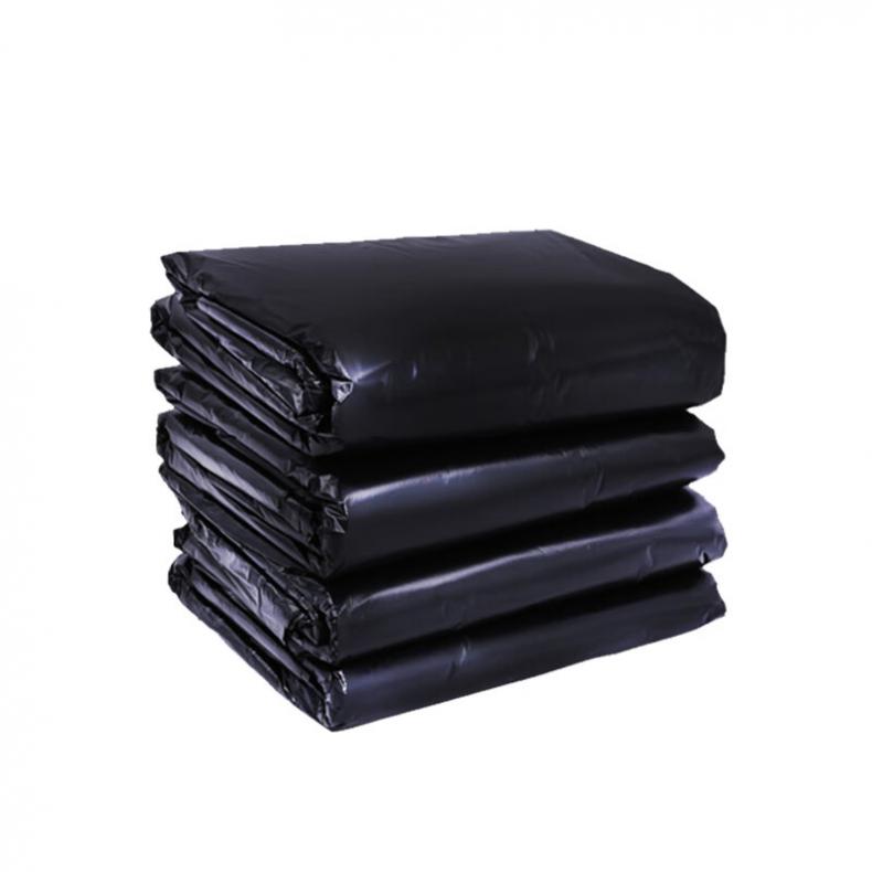 安赛瑞 12302 平口垃圾袋 90*110cm 50只/包 （单位：包）  黑色