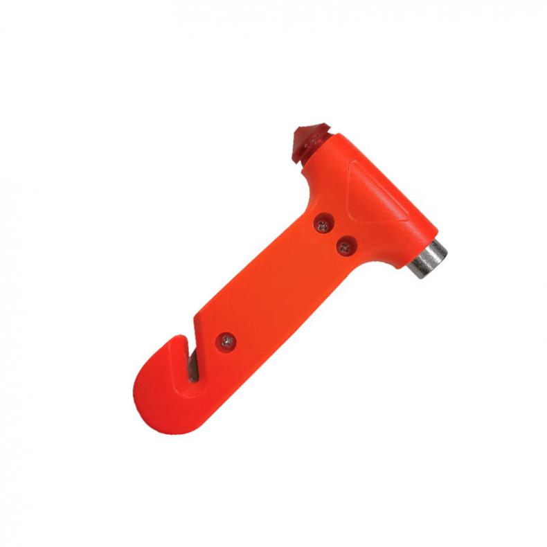 安赛瑞 310065 消防锤应急二合一汽车锤 13*7.3*1.7cm （单位：个）  红色