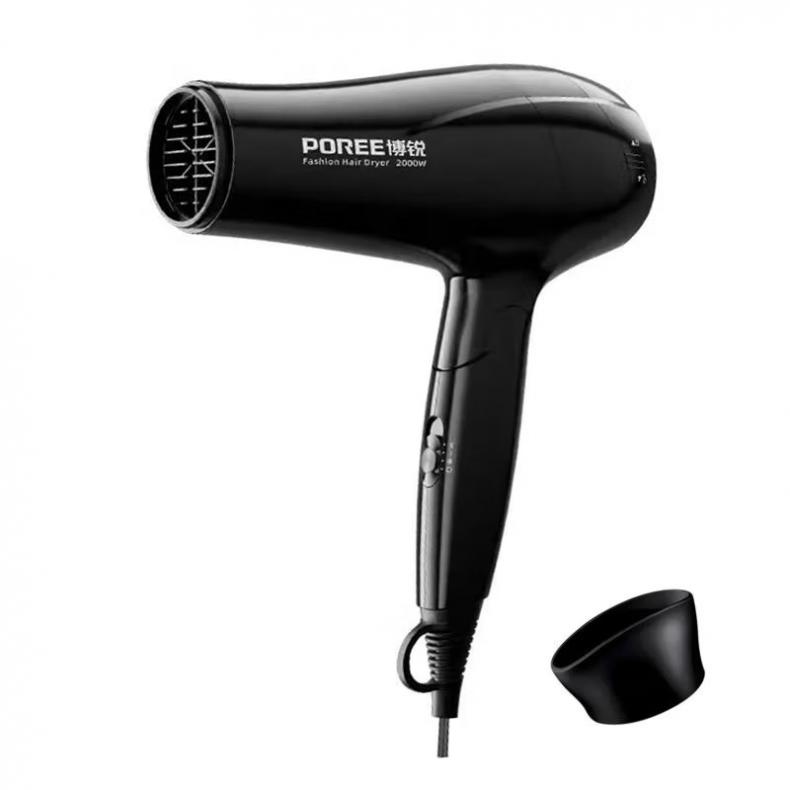 博锐 PH1625 电吹风 2000W （单位：台）  黑色