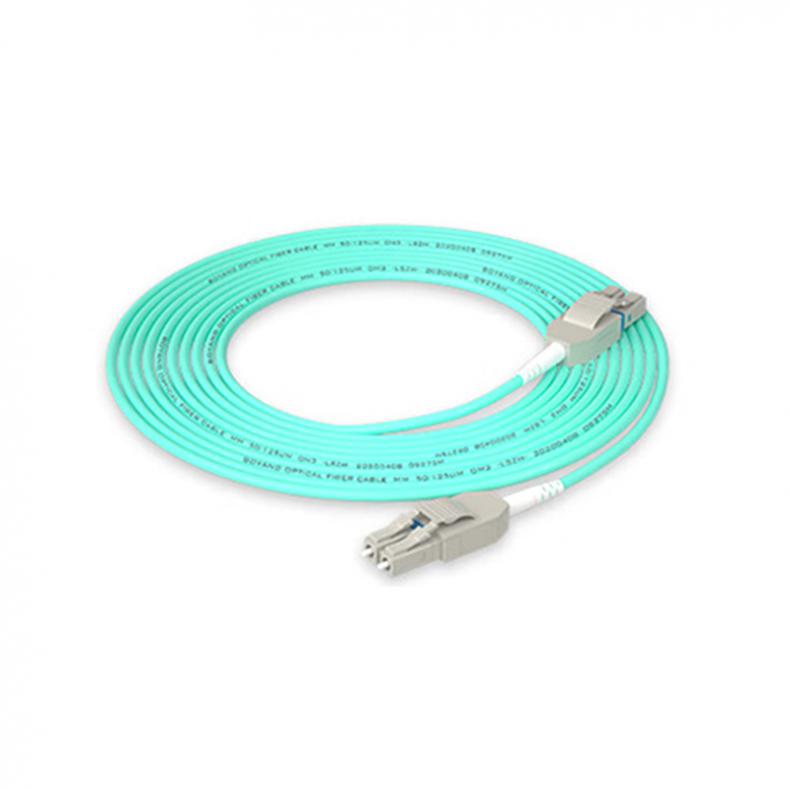 博扬（BOYANG） BY-3055KM-1-OM3 万兆铠装光纤跳线 LC-LC 30米 （单位：卷）  