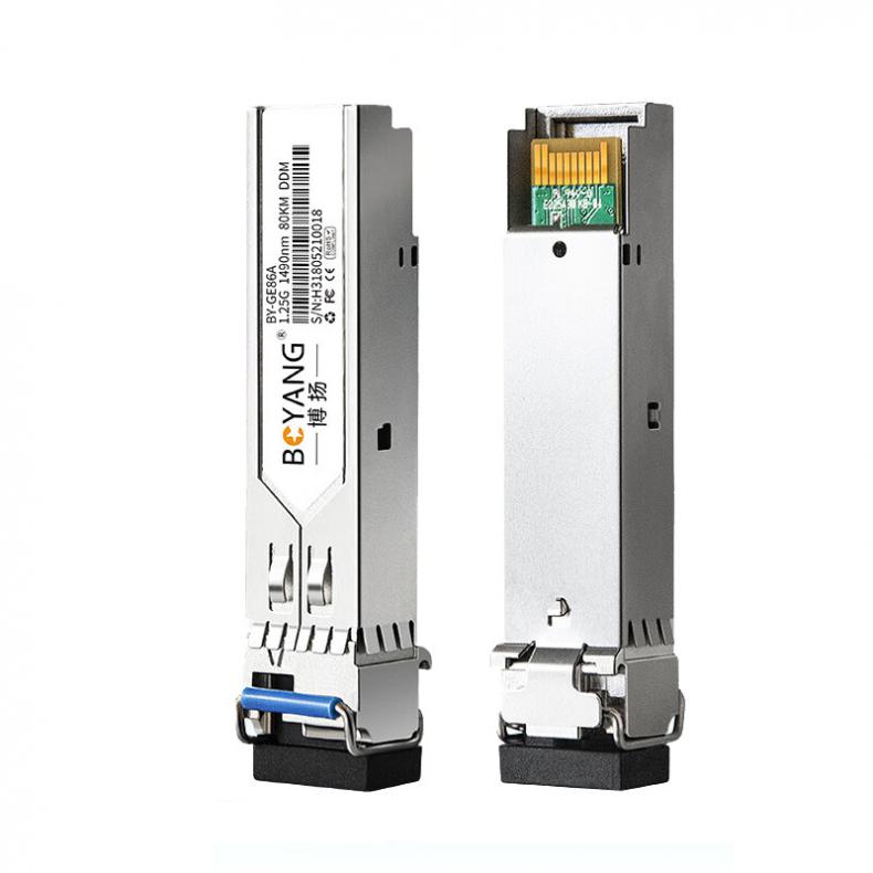 博扬（BOYANG） BY-GE86A SFP光模块千兆 1.25G单模单纤 （单位：个）  银色
