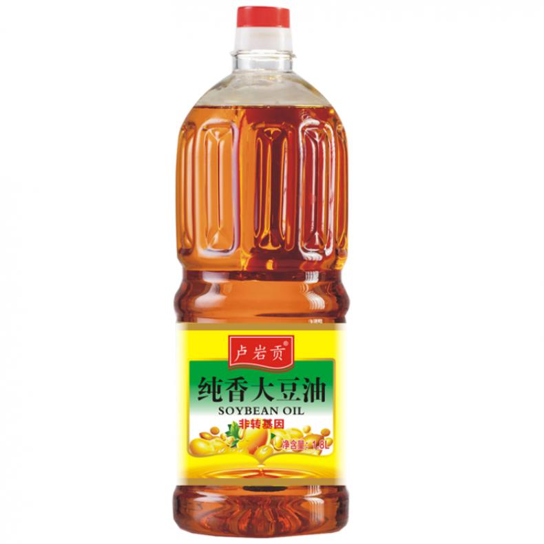 卢岩贡 纯香 大豆油 1.8L （单位：瓶）  