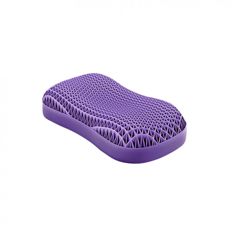 翼眠 蝶翼型 深睡格子TPE无压枕 男士专用枕 62*31*11/12cm （单位：个） 包装随机 颜色随机