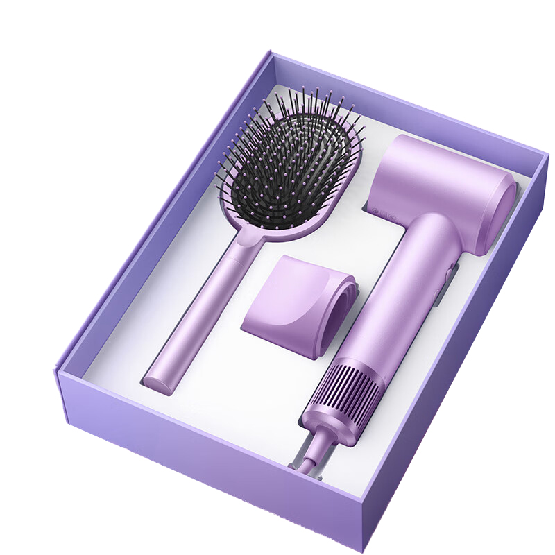 米家（MIJIA） GSH501LFP 高速吹风机 H501挚爱礼盒 1600W （单位：个）  初晴紫