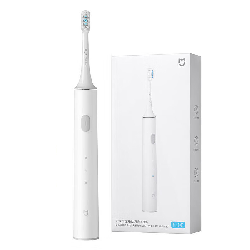 米家（MIJIA） MES602 声波电动牙刷 T300 IPX7 （单位：个）  白色