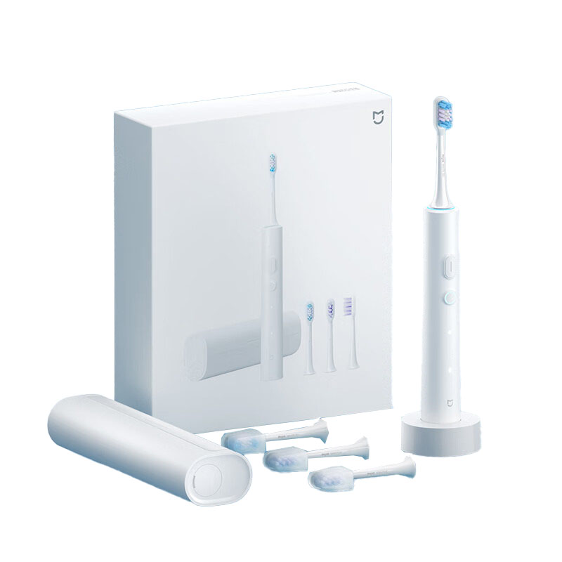 米家（MIJIA） MES607 声波电动牙刷礼盒 T501C 4刷头 （单位：盒）  白色
