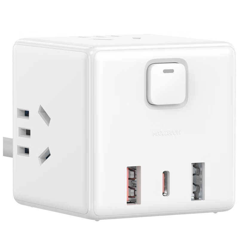 小米(MI) MJCXB3-04QM 魔方转换器Pro 33W有线快充版（2A1C） 1.5米 （单位：个）  