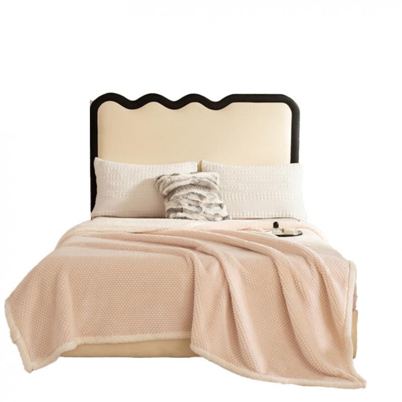 奥芙妮 N-M23105 玫瑰绒保暖毯 180*200cm （单位：床）  