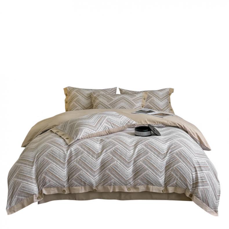 奥芙妮 NT-T124708 轻奢全棉磨毛四件套 200*230cm （单位：套）  