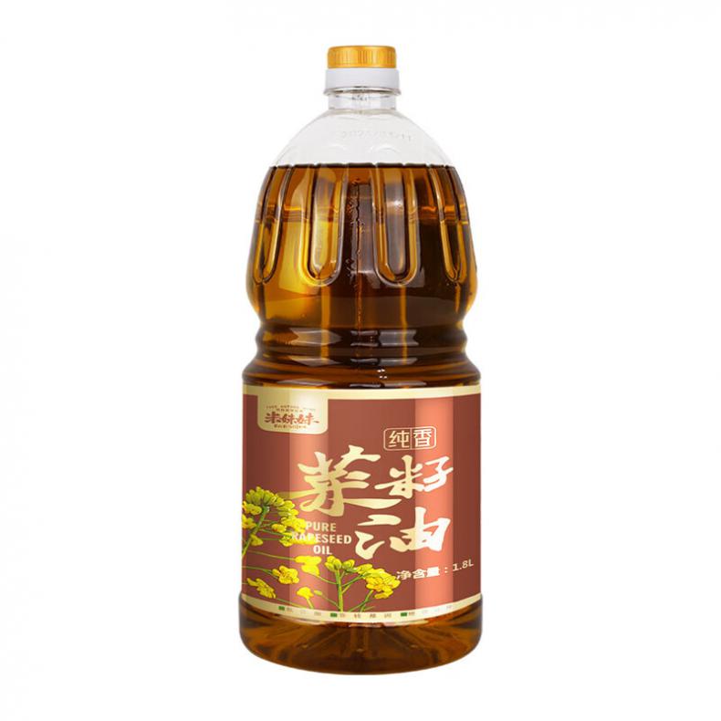 米妹妹（MIMEIMEI） 纯香 菜籽油 1.8L （单位：瓶）  