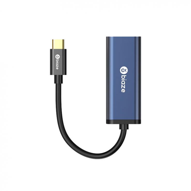 毕亚兹（BIAZE） ZH106 Type-C千兆有线网卡 RJ45 （单位：个）  