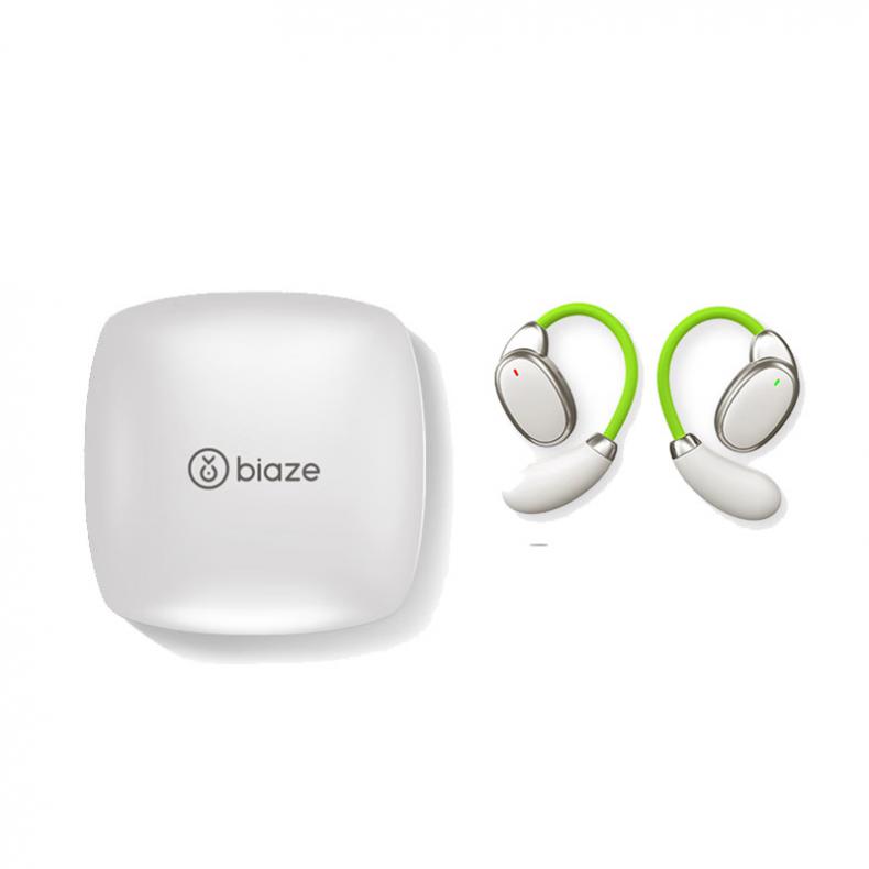 毕亚兹（BIAZE） D78 蓝牙耳机 50mAh （单位：副）  米灰色