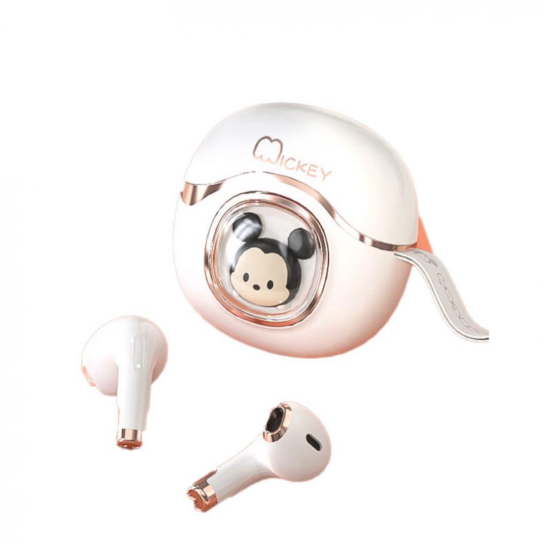 迪士尼（Disney） P60 松松系列蓝牙耳机 50*50*31mm （单位：副）  米奇白
