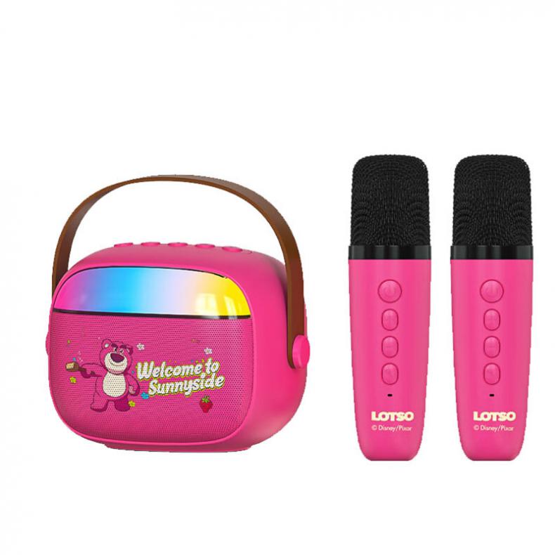 迪士尼（Disney） MK30 麦克风音箱套装 音箱1500mAh/麦克风400mAh （单位：套）  草莓熊