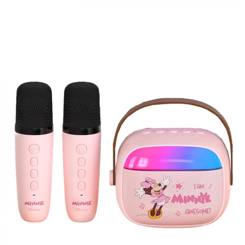 迪士尼（Disney） MK30 麦克风音箱套装 音箱1500mAh/麦克风400mAh （单位：套）  米妮粉