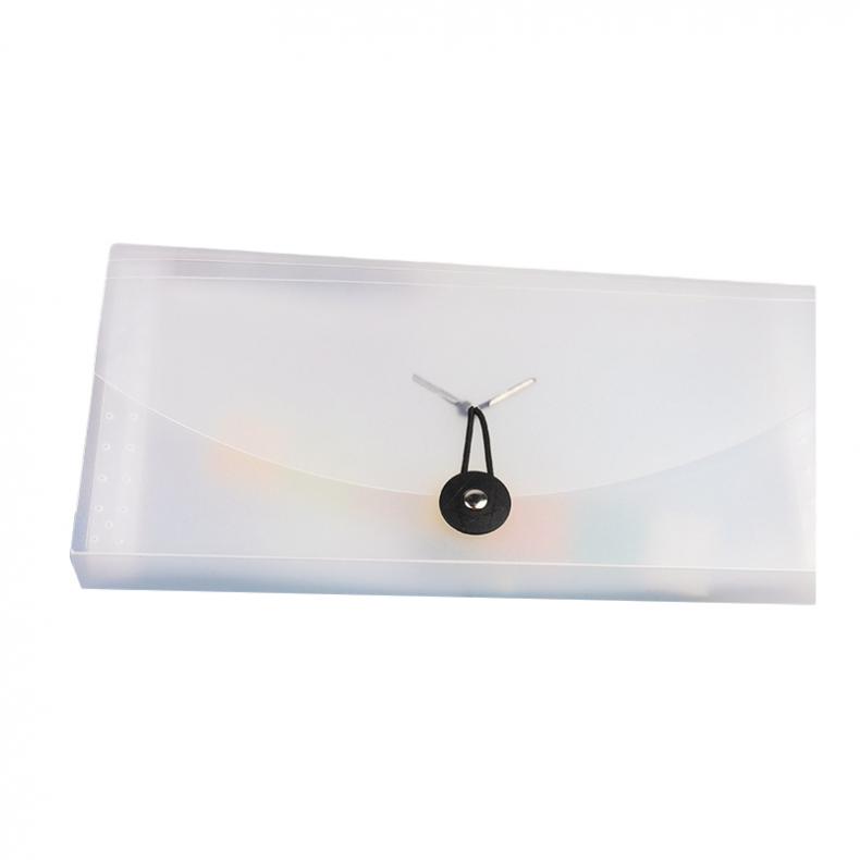 递乐 1508 票据收纳风琴包 13格 （单位：个）  透明白