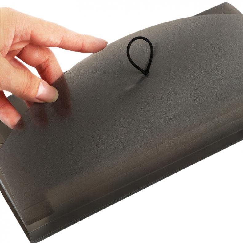 递乐 1508 票据收纳风琴包 13格 （单位：个）  子夜黑