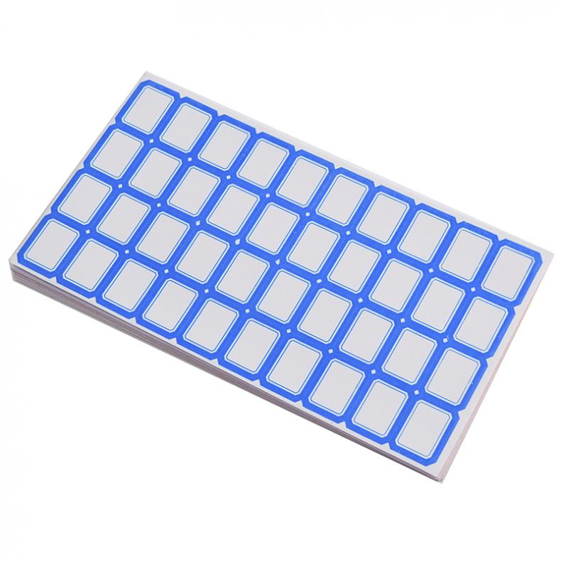 递乐 4622 标签贴 28*20mm单枚 60张/包 （单位：包）  蓝色