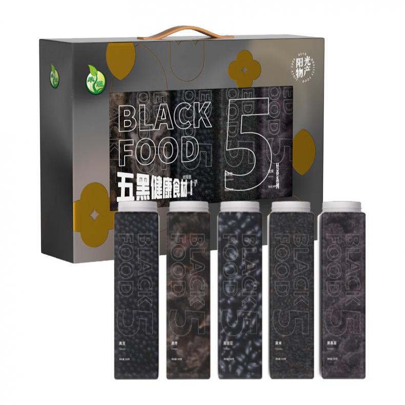 禾煜 五黑食材 干货礼盒 1.53kg （单位：盒）  