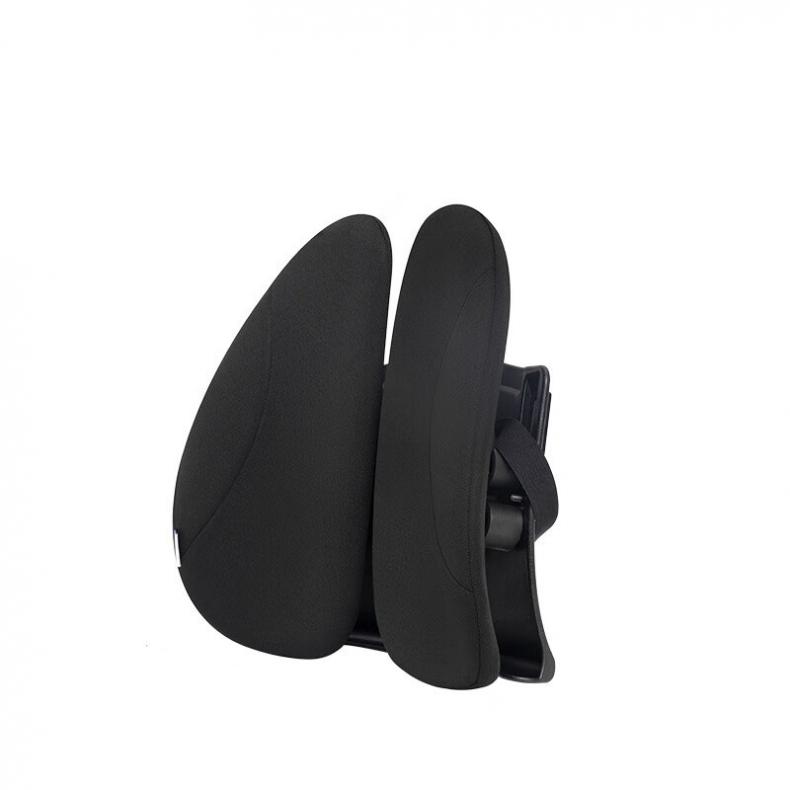 佳奥 J62D01QB1 人体工学腰垫 42*41*14cm （单位：个）  黑色